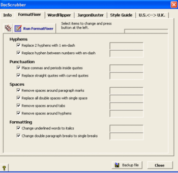 myWriterTools screenshot 2