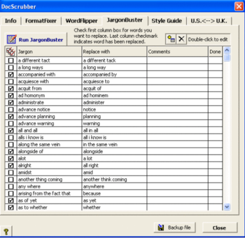 myWriterTools screenshot 3