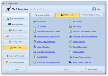 Mz 7 Optimizer screenshot 12