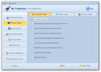 Mz 7 Optimizer screenshot 4