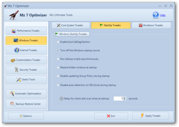 Mz 7 Optimizer screenshot 5