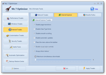 Mz 7 Optimizer screenshot 8