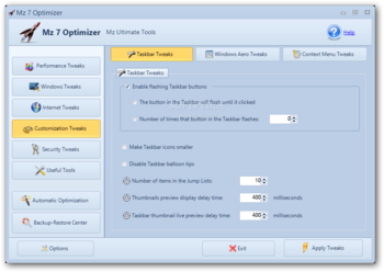 Mz 7 Optimizer screenshot 9
