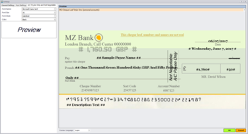 MZ Cheque Print screenshot 14