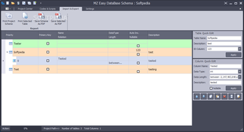 MZ Easy DataBase Schema screenshot 4