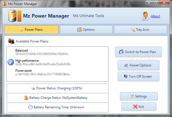 Mz Power Manager screenshot
