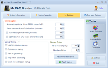 Mz RAM Booster screenshot 3
