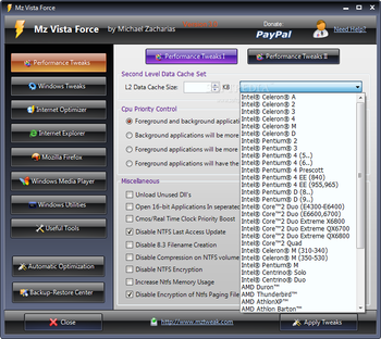 Mz Vista Force screenshot 2