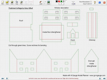 N Gauge Model Planner screenshot
