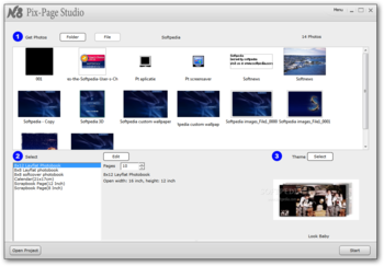 N8 Pix-Page Studio screenshot