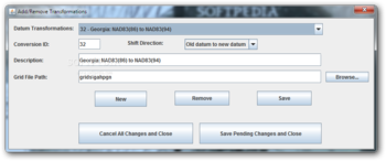 NADCON Datum Conversion Utility screenshot 3