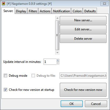 Nagstamon Portable screenshot 2