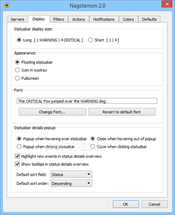 Nagstamon Portable screenshot 5