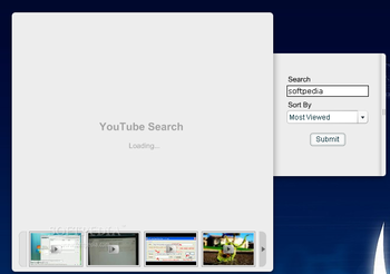 Nair's YouTube Yahoo Widget screenshot