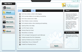 Najwa A4 Windows Manager screenshot 2