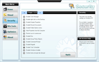 Najwa A4 Windows Manager screenshot 3