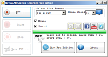 Najwa A8 Screen Recorder screenshot