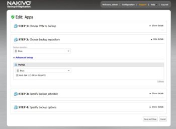 NAKIVO Backup & Replication screenshot 13