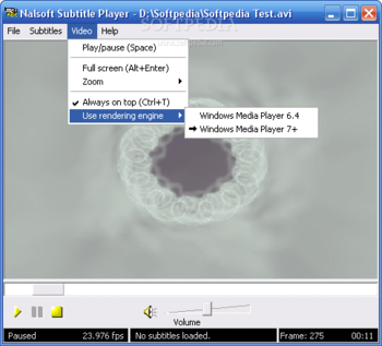 Nalsoft Subtitle Player screenshot 3