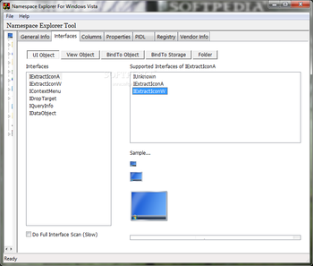 Namespace Explorer screenshot 2
