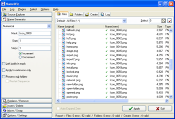 NameWiz screenshot