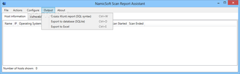 NamicSoft Scan Report Assistant screenshot 4