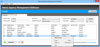 Nanny Agency Management Software screenshot 2