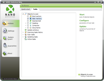 NANO Antivirus screenshot 2