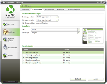 NANO Antivirus screenshot 3