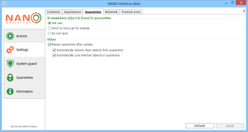 NANO AntiVirus Pro screenshot 8