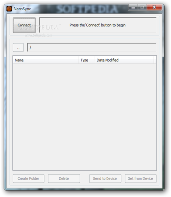 NanoSync screenshot