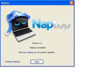 Naptop screenshot