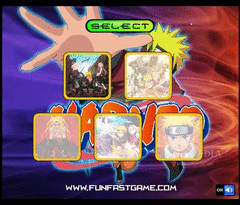 Naruto jigsaw game screenshot