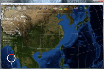 NASA World Wind screenshot 3