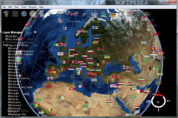 NASA World Wind screenshot 4