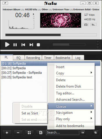 Nata Player screenshot
