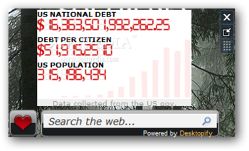 National Debt Clock screenshot