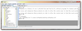 Natpad screenshot