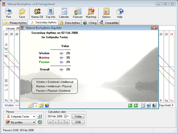 Natural Biorhythms screenshot 2