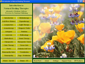 Natural Healing Introduction screenshot