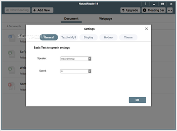 NaturalReader screenshot 9