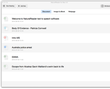 NaturalReader screenshot 3