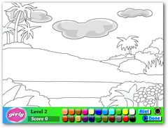 Nature Scenery Coloring screenshot 3