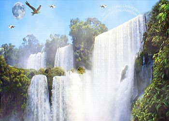 Nature's Creation Waterfall screenshot