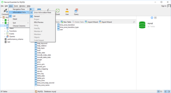 Navicat Essentials for MySQL screenshot 3