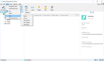 Navicat Essentials for SQLite screenshot 3