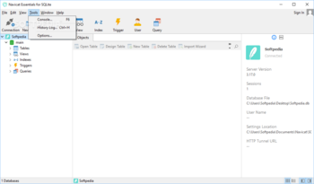 Navicat Essentials for SQLite screenshot 4