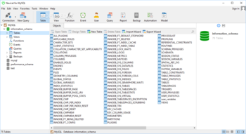Navicat for MySQL screenshot