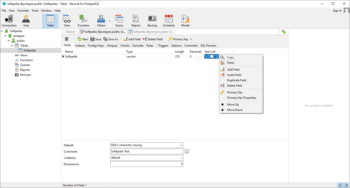 Navicat for PostgreSQL screenshot