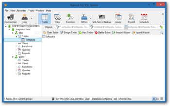 Navicat for SQL Server screenshot